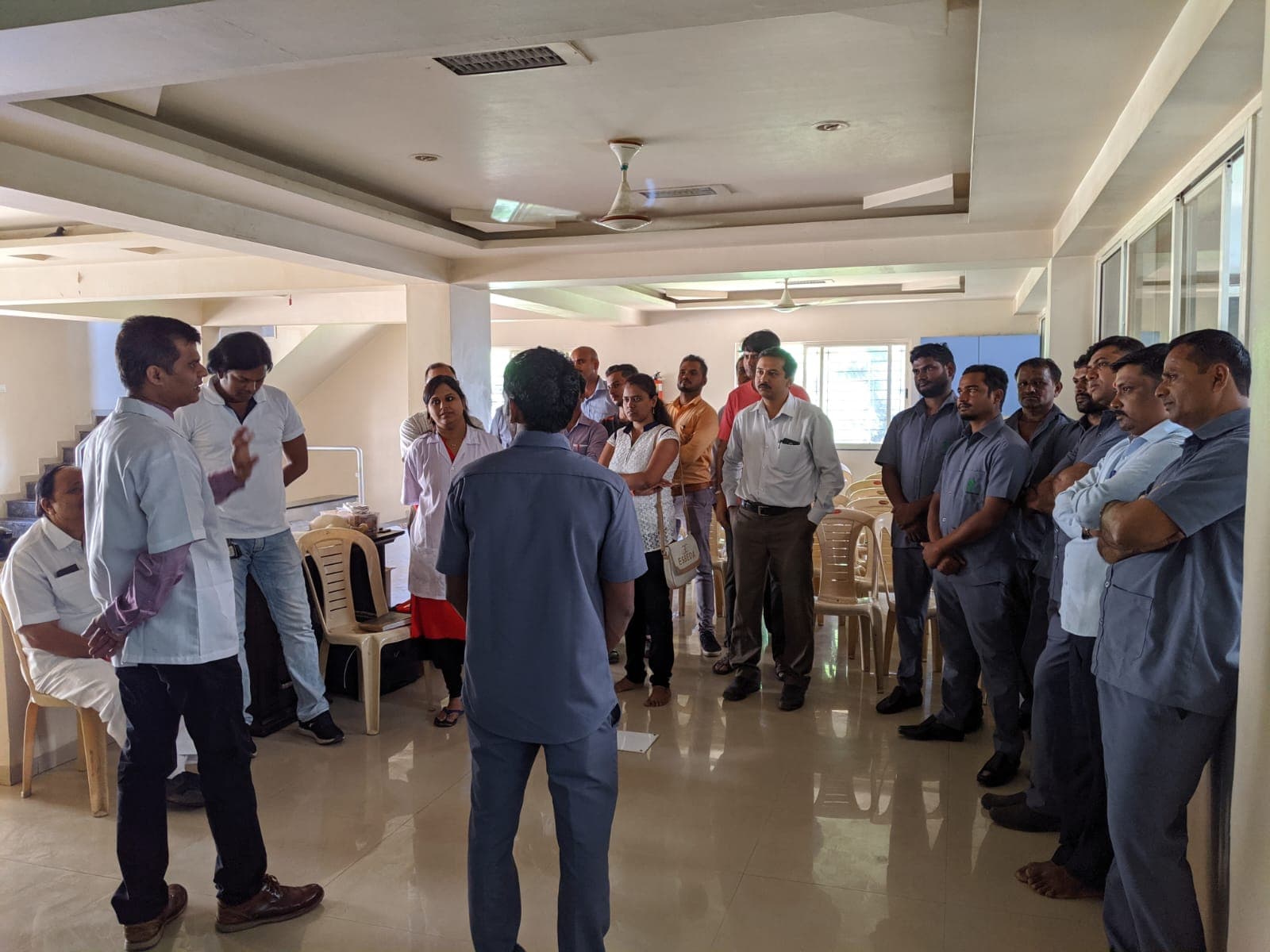 Interactive group discussion and knowledge sharing session